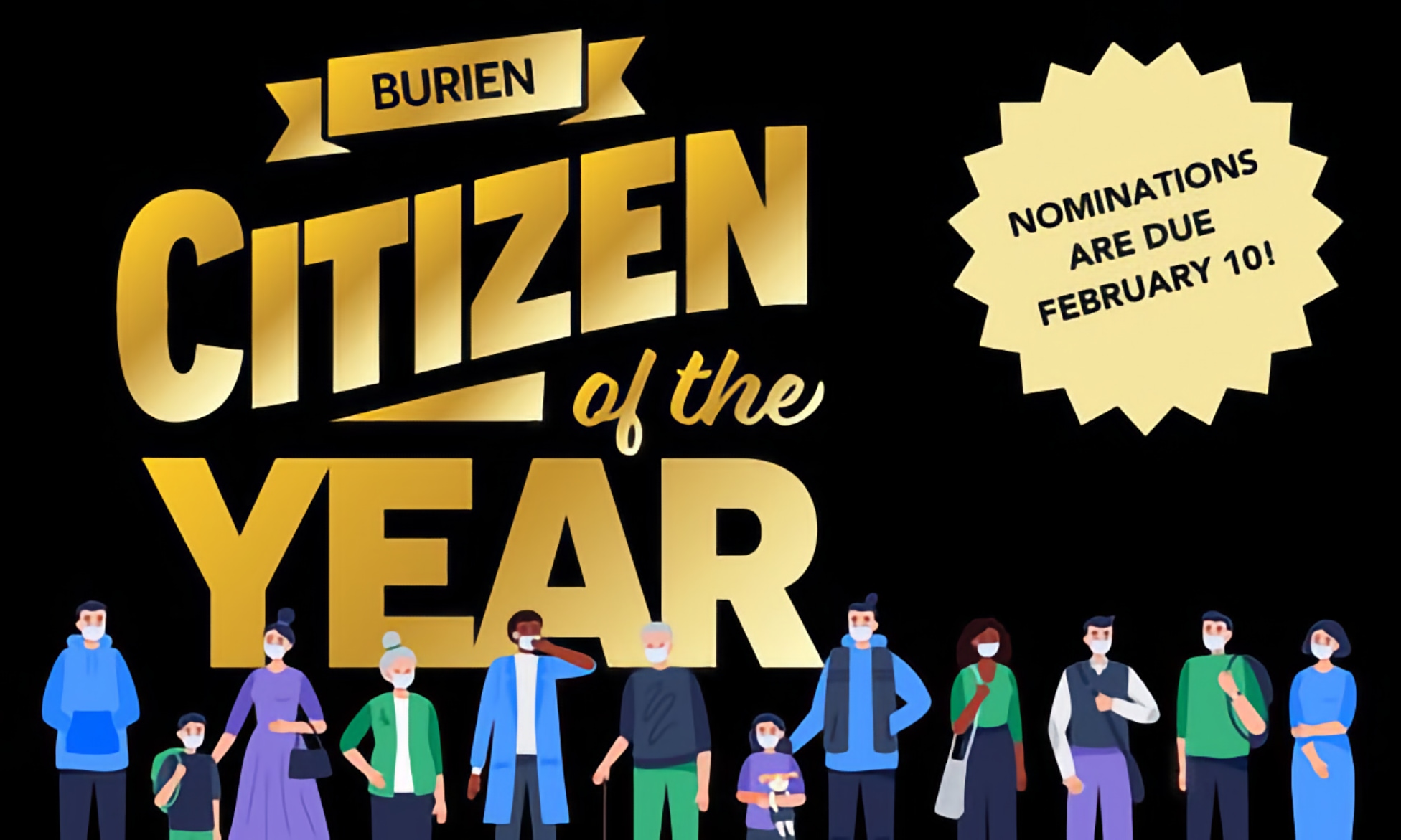 Nominations now open for Burien Citizen of the Year Westside Seattle